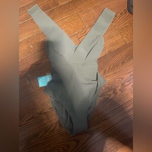 H&M Khaki Green swimwear